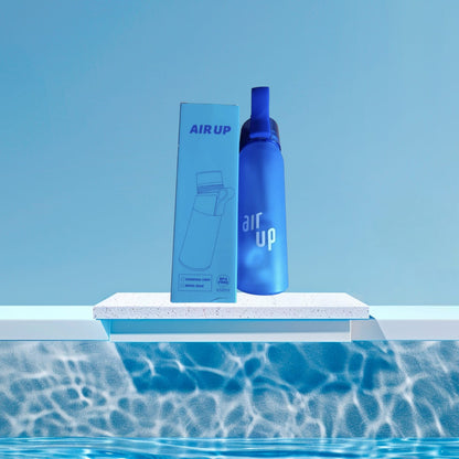 New Air up water bottle (650ml) with - 3x flavoured cherry and Apple pods