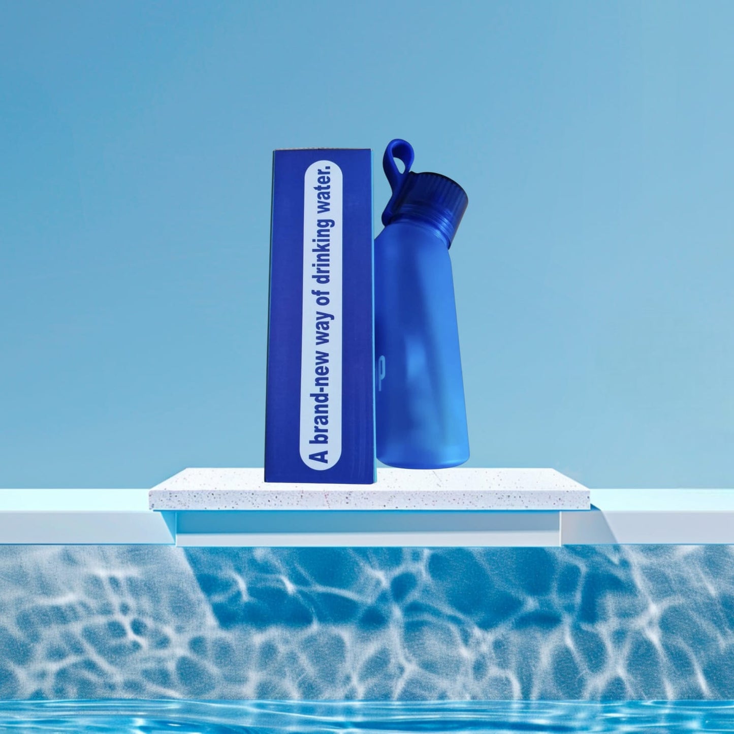 New Air up water bottle (650ml) with - 3x flavoured cherry and Apple pods